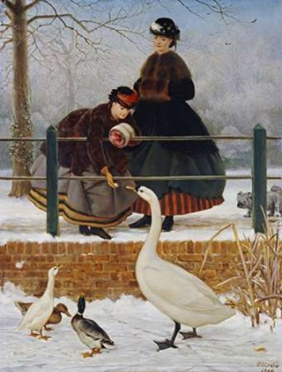 Frozen Out Poster Print by George Dunlop Leslie - Item # VARPDX265112